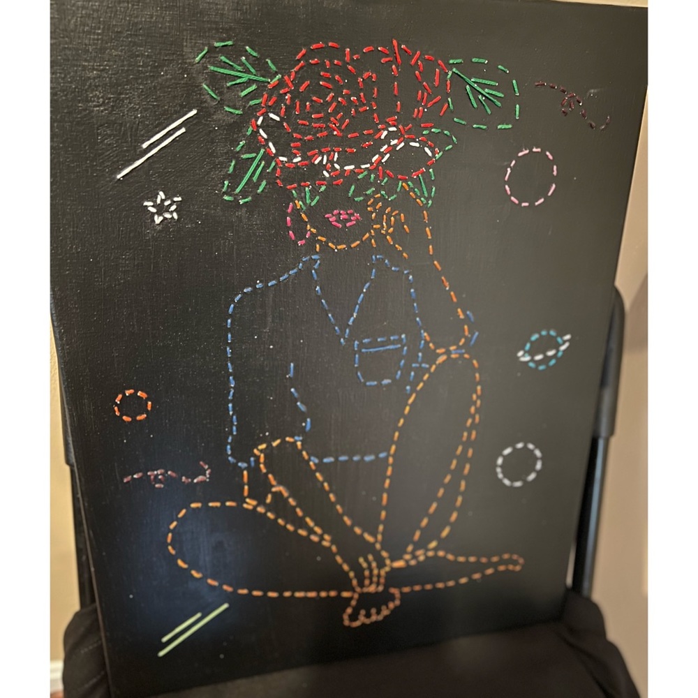 Embroidered Canvas - Picture 4 of 4